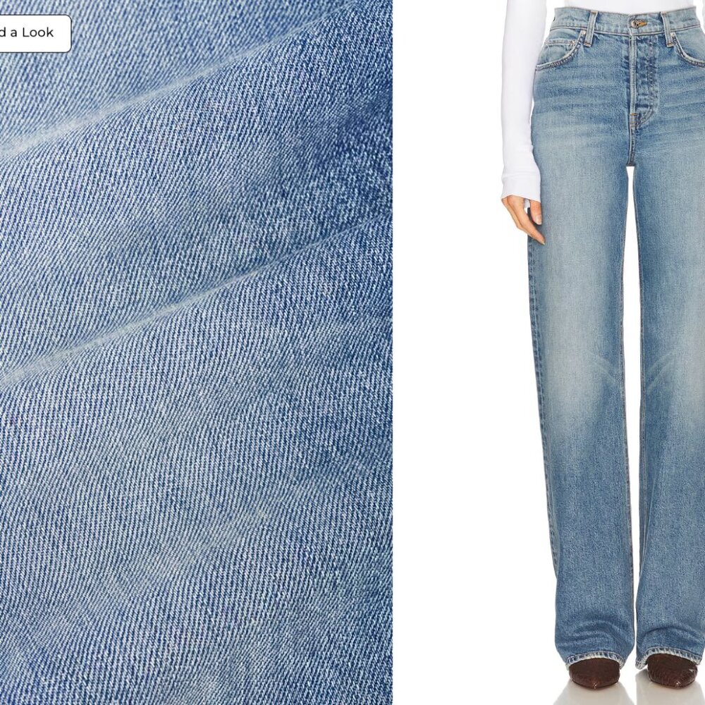 NWOT GRLFRND Brooklyn High Rise Straight Jeans size 28 - Picture 4 of 5